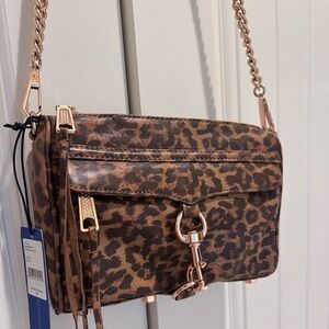 Rebecca Minkoff Leopard Print Crossbody Bag
